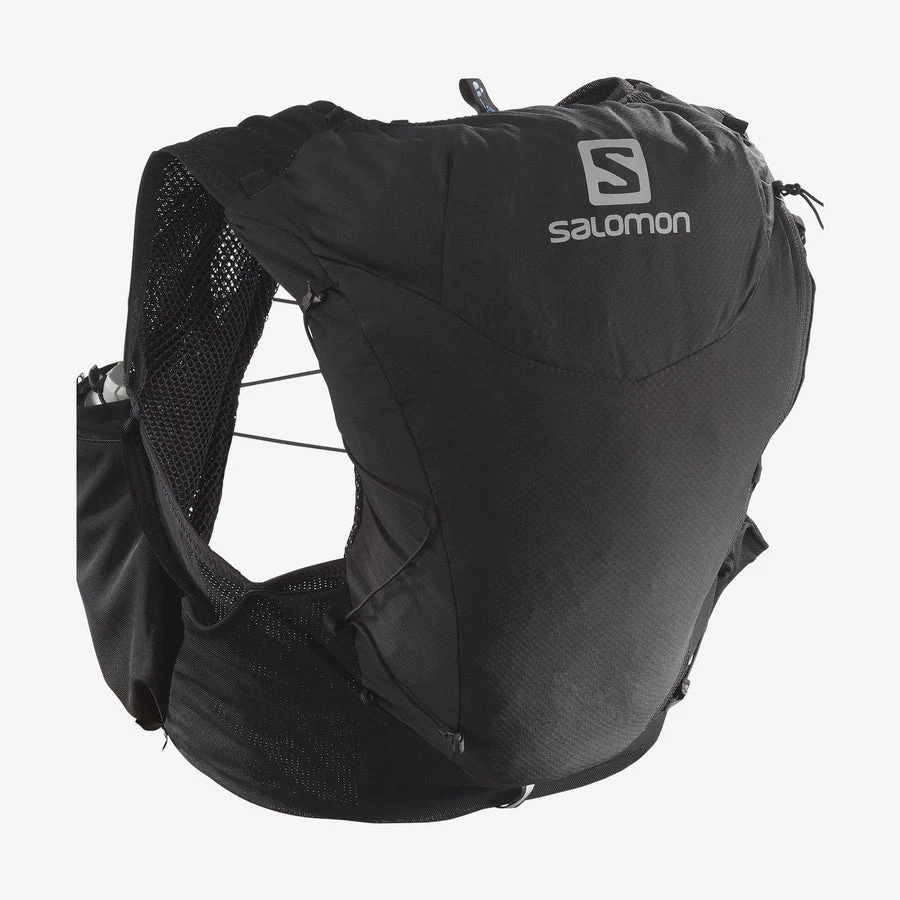 Run Salomon Adv Skin 12W With Flasks Black/Ebony 1 Run Salomon Adv Skin 12W With Flasks Black/Ebony