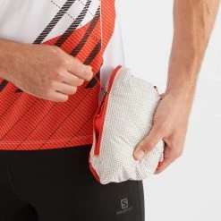 Salomon Bonatti WP Jacket M Fiery Red/Cabernet Mens