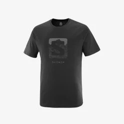 Mens Salomon Outlife Logo Tee M Black