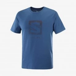 Mens Salomon Outlife Logo Tee M DARK DENIM