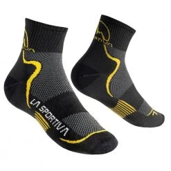 La Sportiva Long Distance Socks Black/Yellow