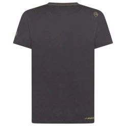 Mens La Sportiva Cubic T-Shirt M Carbon/Kiwi