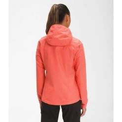 The North Face Womens Venture 2 Jacket Emberglow Orange Heather
