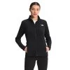 The North Face Womens TKA Glacier FZ TNF Black