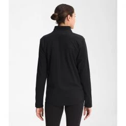 The North Face Womens TKA Glacier FZ TNF Black