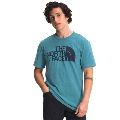 The North Face Mens S/S Half Dome Tee Storm Blue 1 The North Face Mens S/S Half Dome Tee Storm Blue