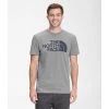 The North Face Mens S/S Half Dome Tee Tnfmedgryhthr/nav