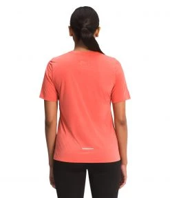 The North Face Womens Up With The Sun S/S Shirt Emberglow Orange