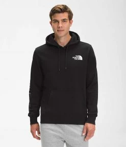 The North Face Mens Sleeve Hit Hoodie TNF Black