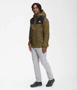 The North Face Mens Antora Jacket TNF Black/Military Olive