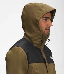 The North Face Mens Antora Jacket TNF Black/Military Olive