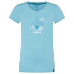 Womens La Sportiva Alakay T-shirt W Pacific Blue