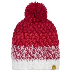 Womens La Sportiva Terry Beanie W Hibiscus/White