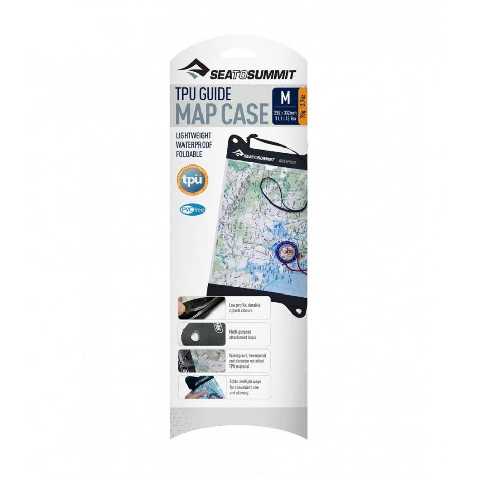 Hike/Camp SEA TO SUMMIT GUIDE MAP CASE MEDIUM 1 Hike/Camp SEA TO SUMMIT GUIDE MAP CASE MEDIUM