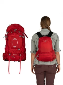Osprey Ariel Plus 60 Carnelian Red Hike/Camp