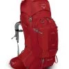 Osprey Ariel Plus 60 Carnelian Red Hike/Camp