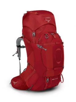 Osprey Ariel Plus 60 Carnelian Red Hike/Camp