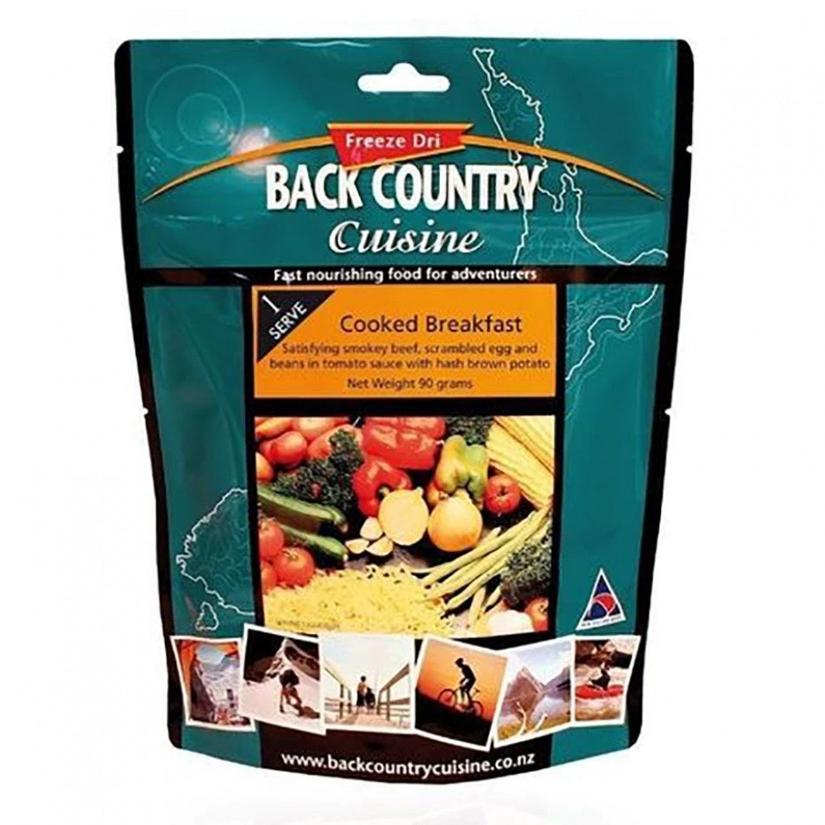 BACK COUNTRY Cooking And Food BACKCOUNTRY COOKED BREAKFAST SINGLE 1 BACK COUNTRY Cooking And Food BACKCOUNTRY COOKED BREAKFAST SINGLE