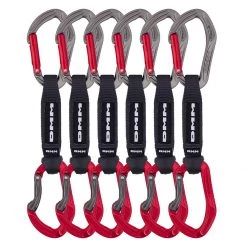 Summit Gear DMM Alpha Sport Quickdraw Red 12cm 6 Pack Climb/Canyon