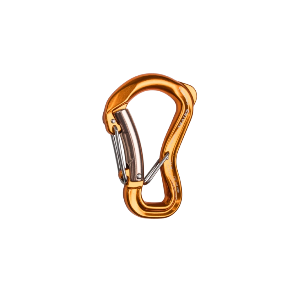 GRIVEL Rock Safety Carabiner K10G CLEPSYDRA S TWIN GATE Climb/Canyon 1 GRIVEL Rock Safety Carabiner K10G CLEPSYDRA S TWIN GATE Climb/Canyon
