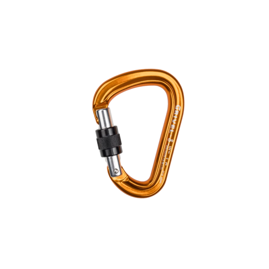 GRIVEL Rock Safety Carabiner K5N DELTA Screw Lock SINGLE Climb/Canyon 1 GRIVEL Rock Safety Carabiner K5N DELTA Screw Lock SINGLE Climb/Canyon