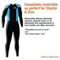 Climb/Canyon ADRENALIN Women Dive Steamer Wetsuit Reversible 5mm