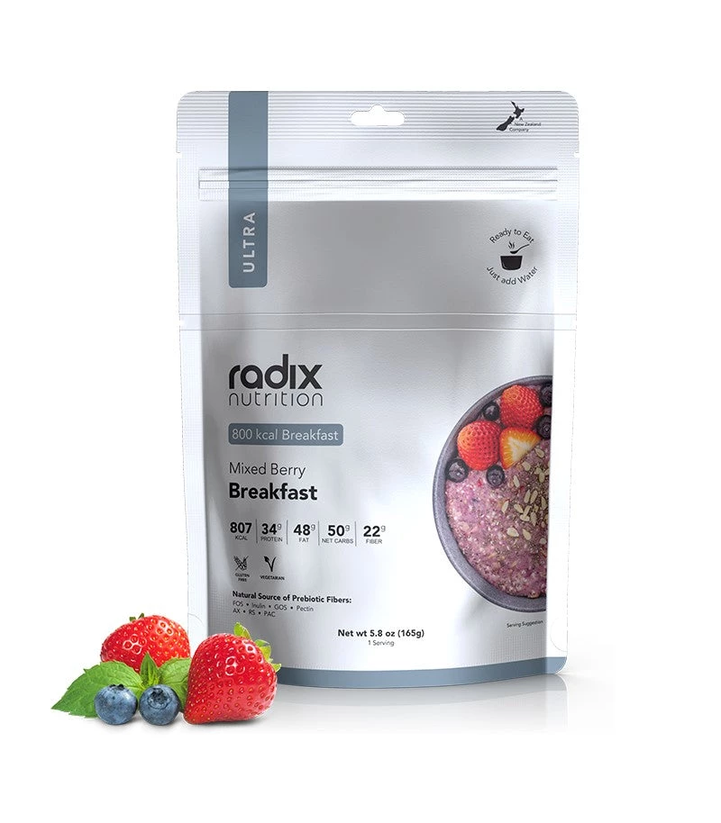 Radix Ultra Breakfast Mixed Berry - 800kcal Hike/Camp 1 Radix Ultra Breakfast Mixed Berry - 800kcal Hike/Camp