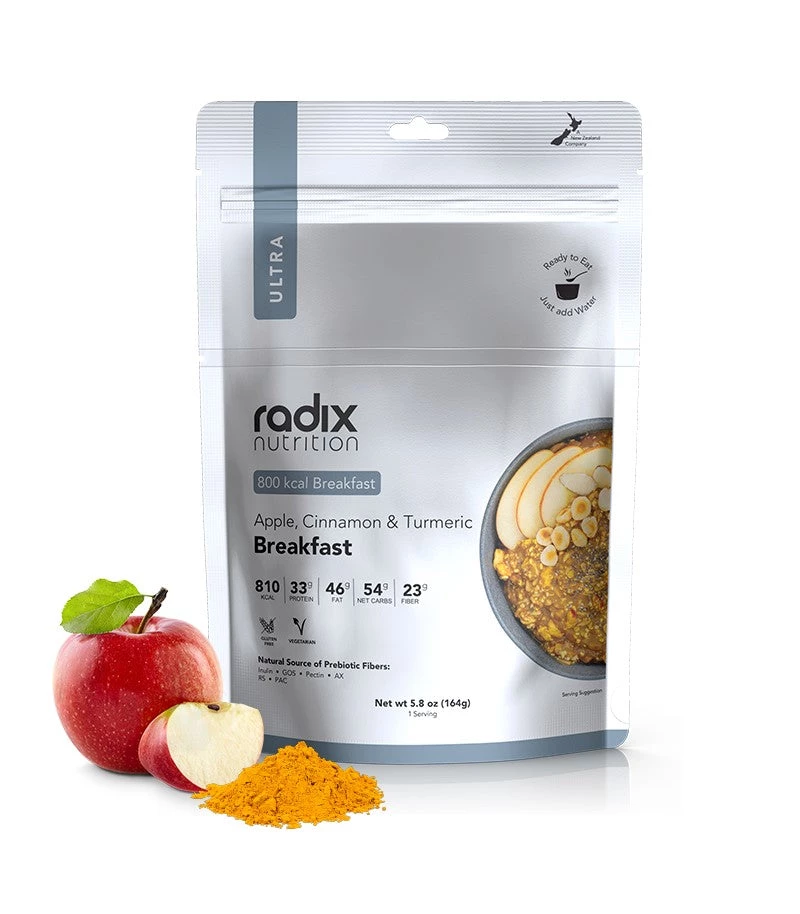 Radix Ultra Breakfast Apple, Cinnamon & Turmeric - 800kcal 1 Radix Ultra Breakfast Apple, Cinnamon & Turmeric - 800kcal