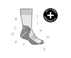 Socks Icebreaker Wmns Hike+ Medium Crew Gritstone Heather