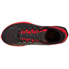 Mens La Sportiva Karacal Black/Goji