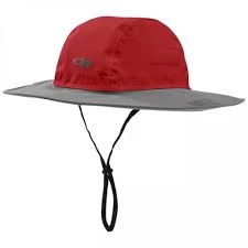 Hats And Beanies OUTDOOR RESEARCH Kids Seattle Sombrero Hot Sauce/pewter