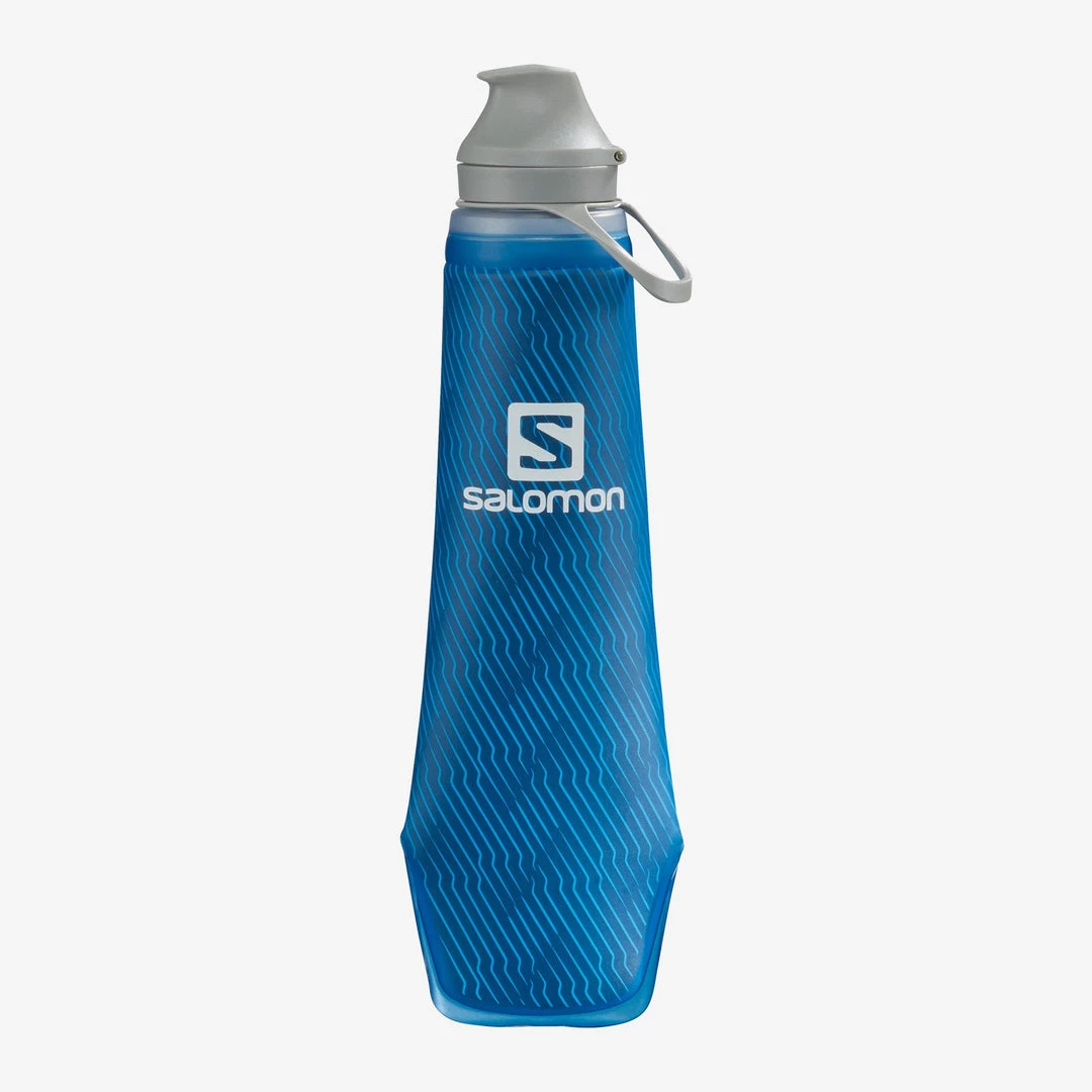 Salomon Soft Flask 400ml Insulated Clear Blue 1 Salomon Soft Flask 400ml Insulated Clear Blue
