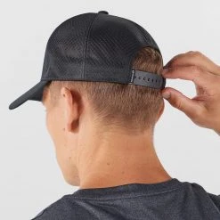 Salomon Trucker Curved Cap Black/Black Run