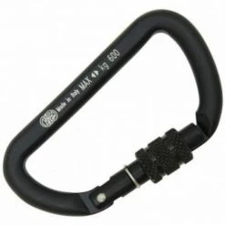 KONG 751 MINI D SCREW GATE - ALL BLACK