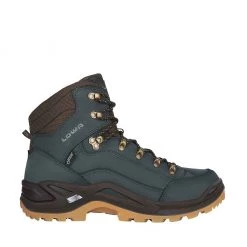 Mens LOWA Renegade GTX Mid Navy/Honey