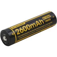 NITECORE HITECH 2600MAH 18650 BATTERY HI1826