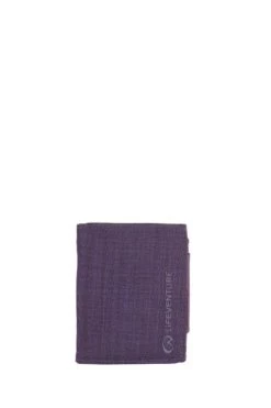 LIFEVENTURE LIVE VENTURE TRI FOLD WALLET PURPLE Travel