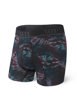 Saxx Kinetic Hd Boxer Brief Blue Sky Explosion Mens