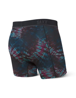 Saxx Kinetic Hd Boxer Brief Blue Sky Explosion Mens