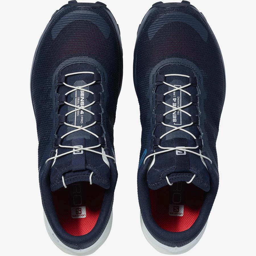 Salomon Sense 4 W Pro Navy Blazer/White/Copen Blue Womens 2 Salomon Sense 4 W Pro Navy Blazer/White/Copen Blue Womens