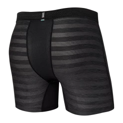 Saxx Hot Shot Boxer Brief Fly Black Heather