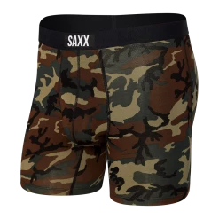 Saxx Vibe Boxer Brief Woodland Camo