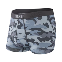 Mens Saxx Ultra Trunk Fly Graphite Stencil Camo